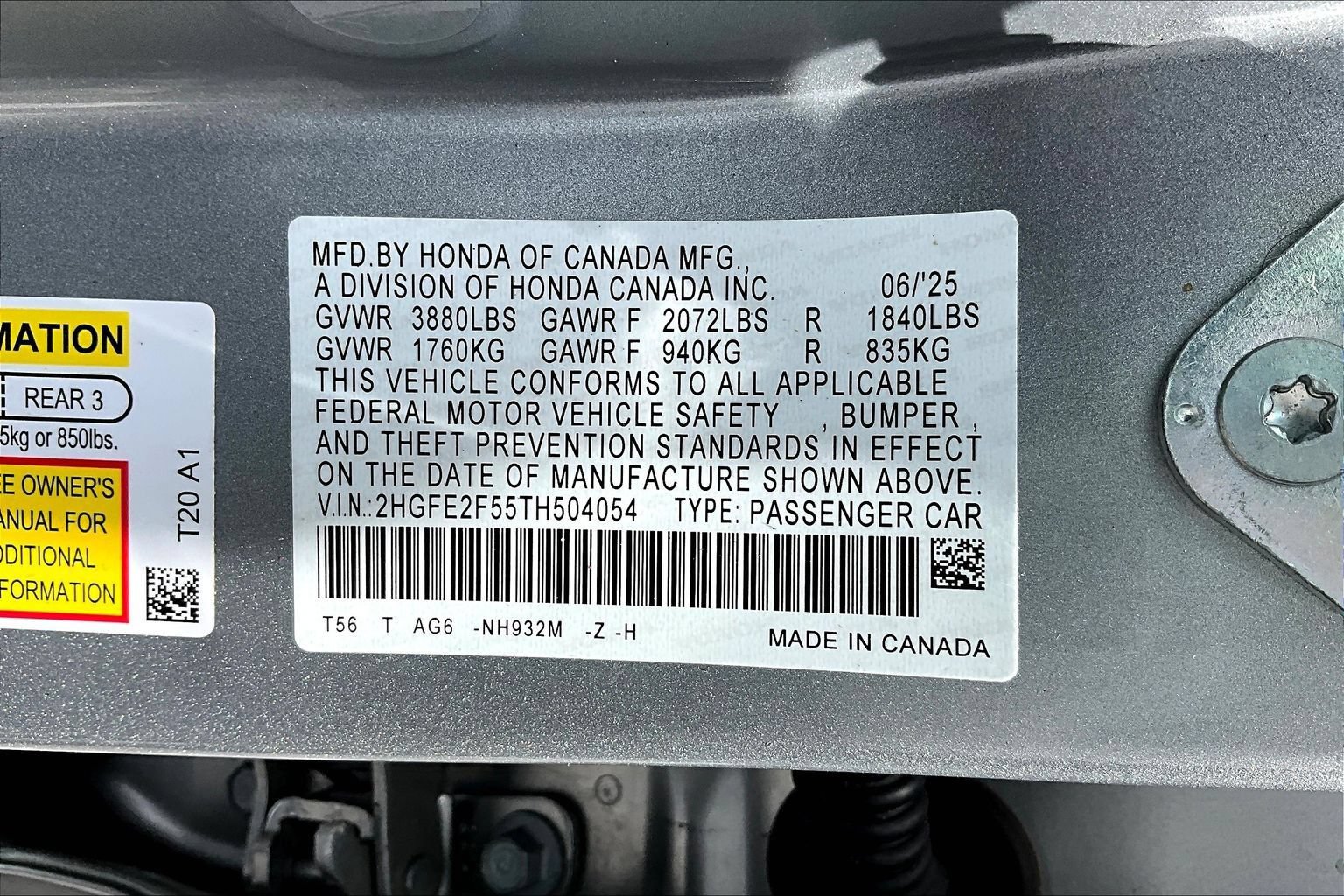 Used 2026 Honda Civic Sport image 14