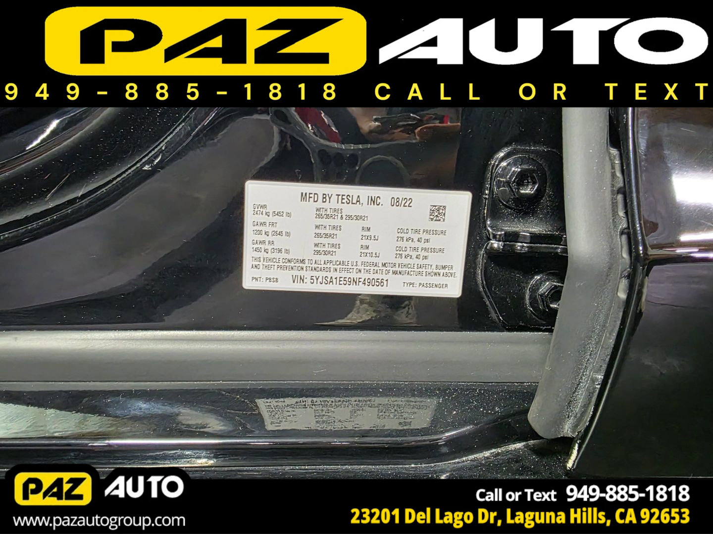 Used 2022 Tesla Model S image 27