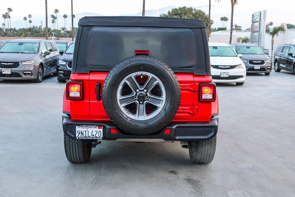 Used 2021 Jeep Wrangler Unlimited Sahara image 8