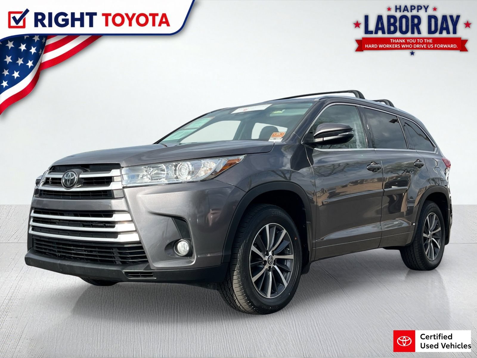 Certified 2017 Toyota Highlander XLE w/ Protection Package #3 AWD/4WD image 1