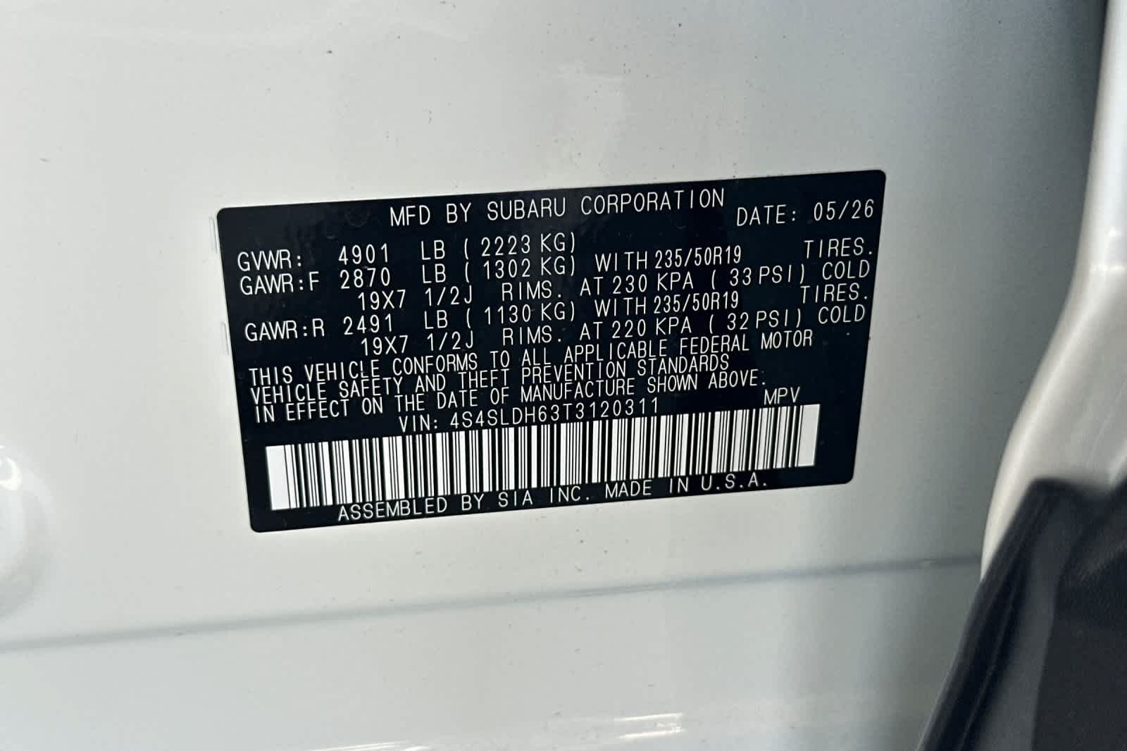 New 2026 Subaru Forester Sport w/ Onyx Edition AWD/4WD image 34