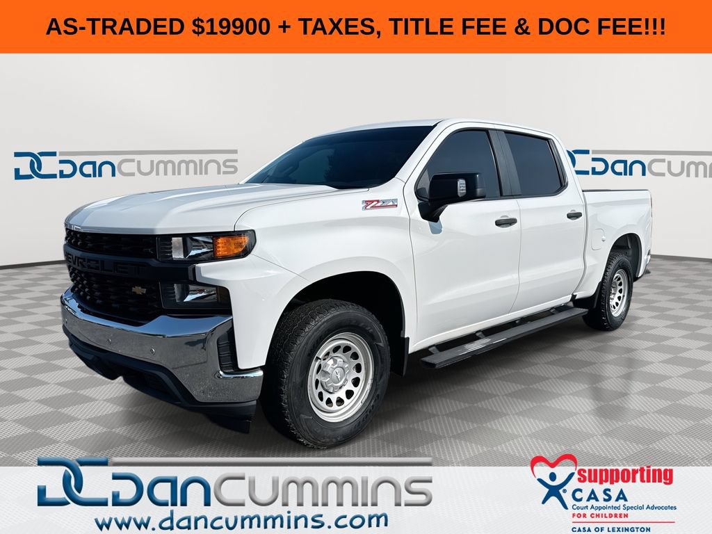 Used 2021 Chevrolet Silverado 1500 W/T w/ WT Value Package AWD/4WD image 1