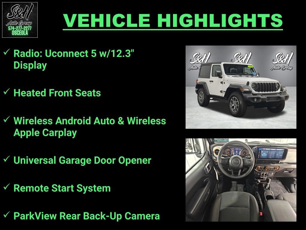 Used 2024 Jeep Wrangler Sport S image 3