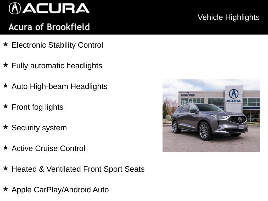 Certified 2023 Acura MDX SH-AWD w/ Advance Package image 16