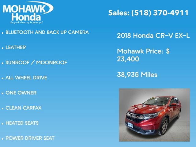 Used 2018 Honda CR-V EX-L image 7