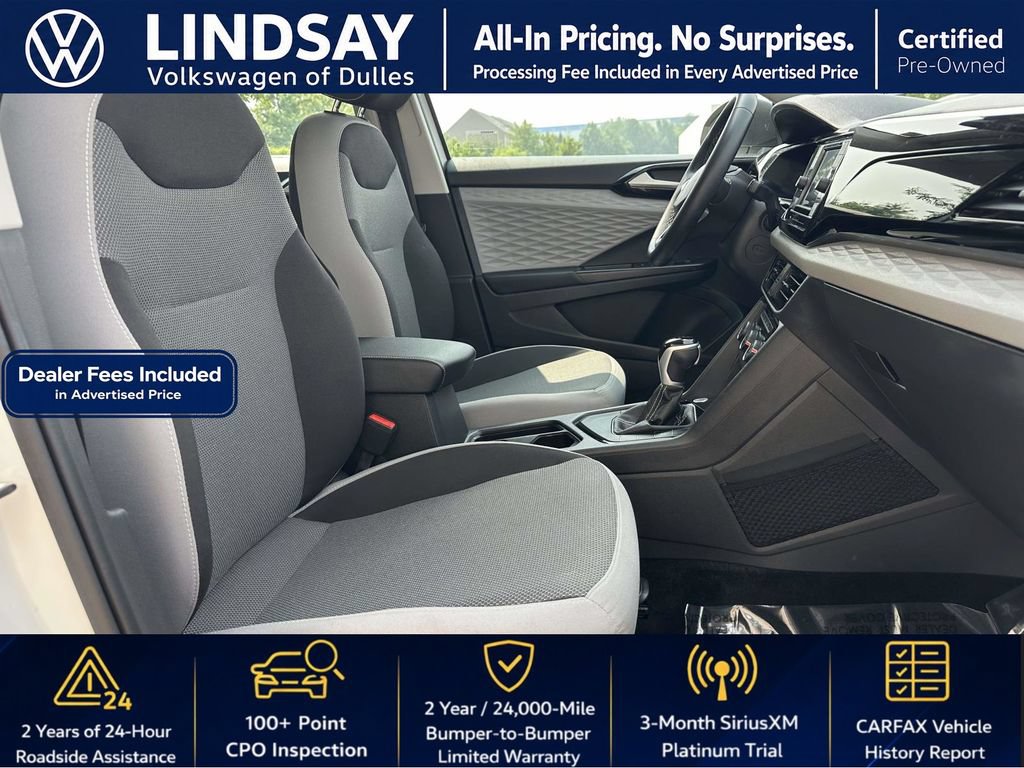 Certified 2023 Volkswagen Taos S w/ IQ Drive S Package FWD image 13