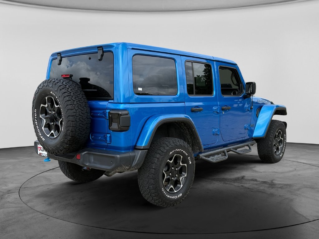 Used 2021 Jeep Wrangler Unlimited Rubicon 4xe w/ Cold Weather Group AWD/4WD image 9