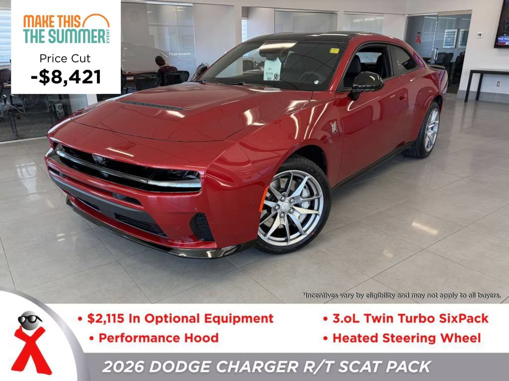 New 2026 Dodge Charger Scat Pack w/ Wheel & Tire Package AWD/4WD image 1