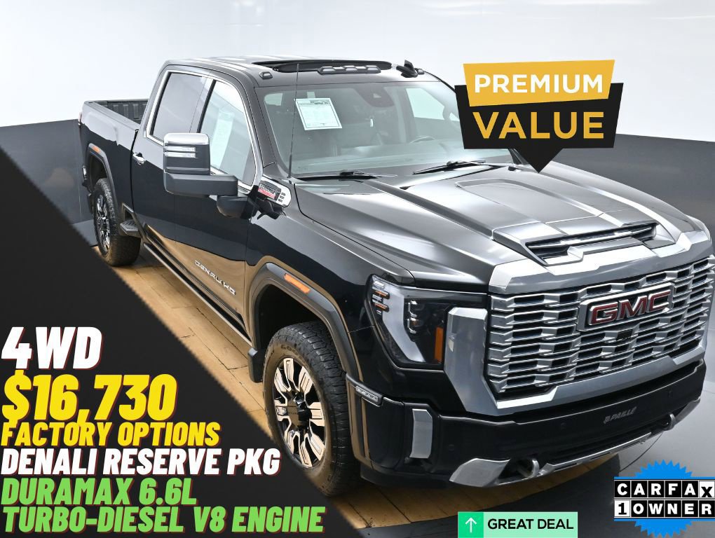 Used 2024 GMC Sierra 2500 Denali w/ Denali Reserve Package AWD/4WD image 1