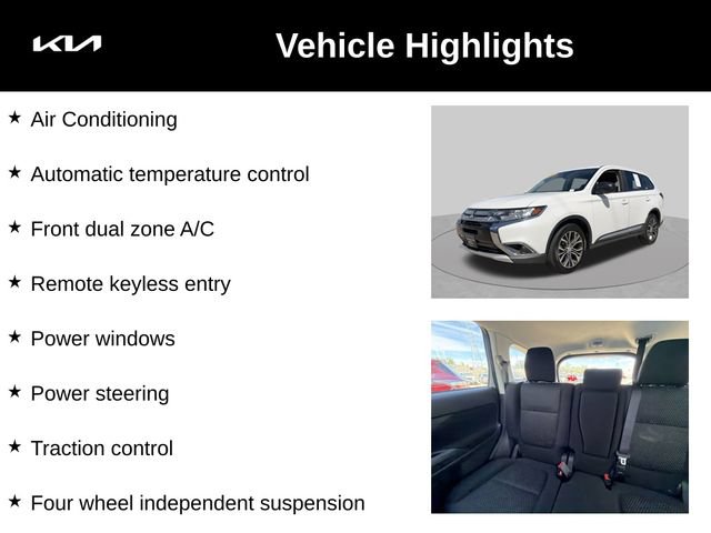 Used 2016 Mitsubishi Outlander ES AWD/4WD image 10