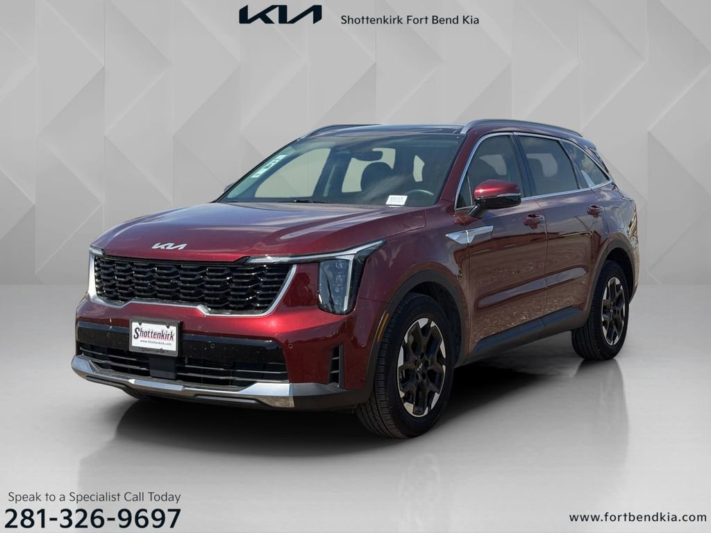 New 2025 Kia Sorento S w/ Panoramic Sunroof Package