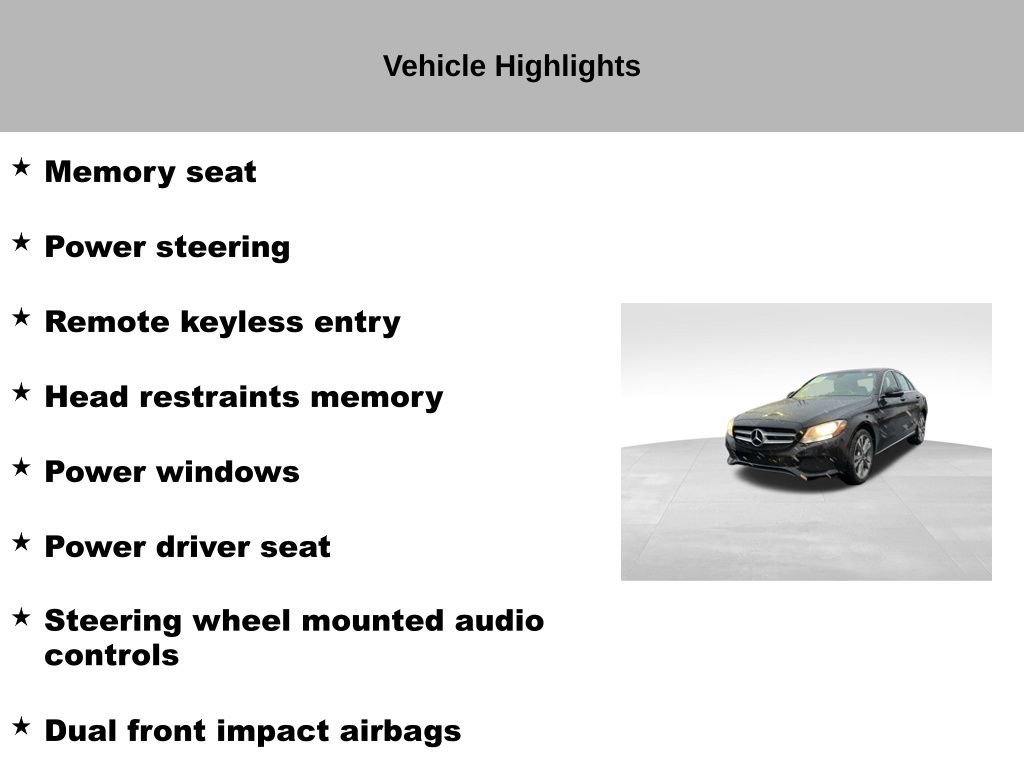 Used 2018 Mercedes-Benz C 300 4MATIC Sedan image 36