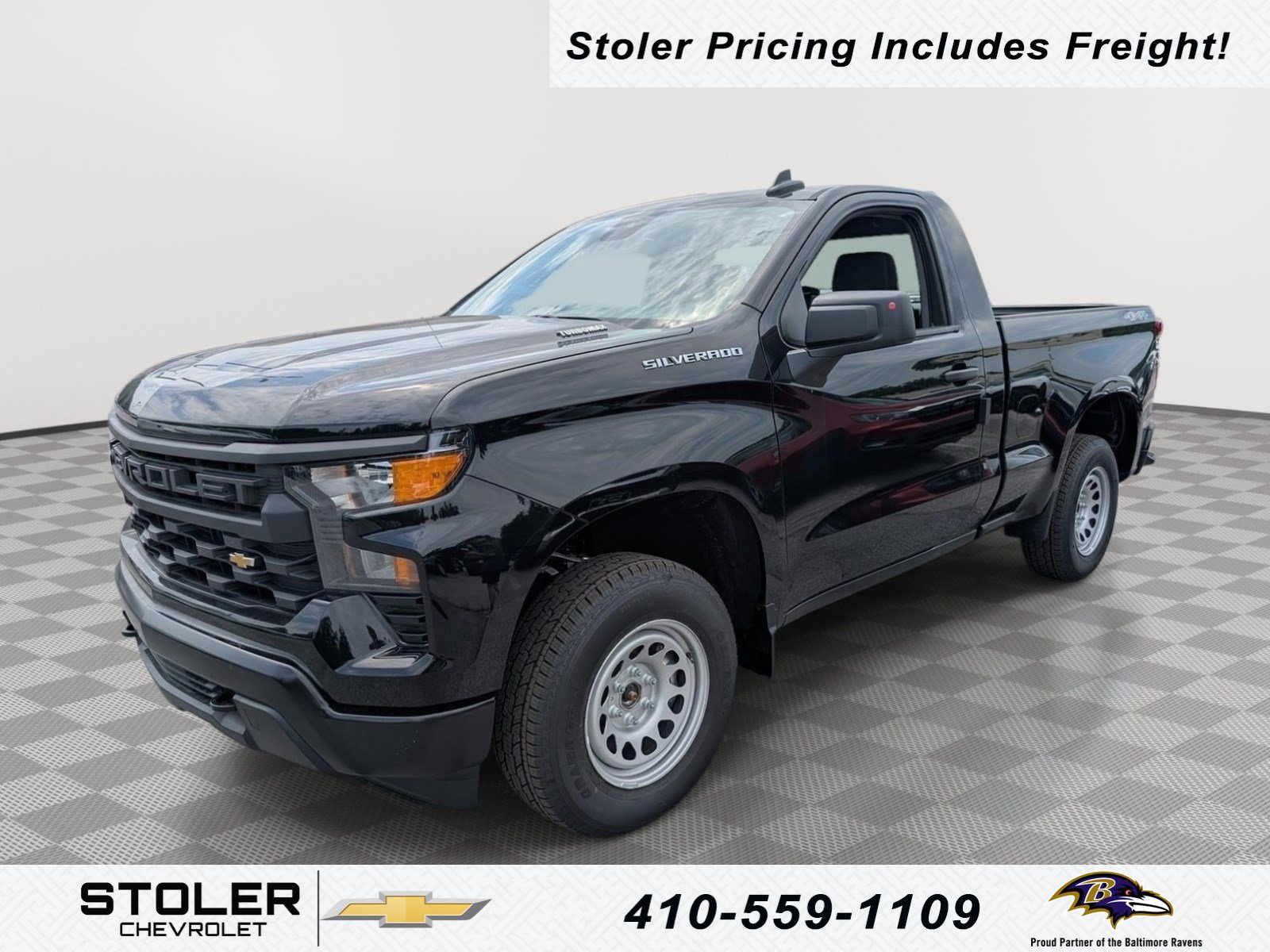 New 2026 Chevrolet Silverado 1500 W/T w/ LPO, Dark Essentials Package