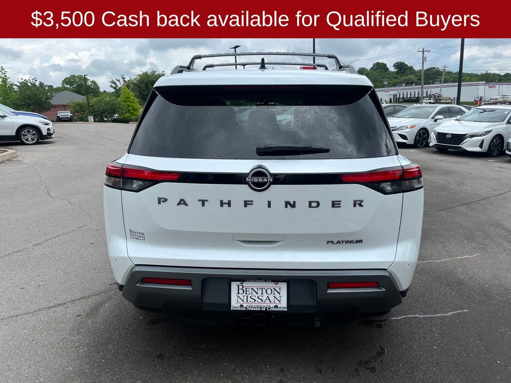 New 2026 Nissan Pathfinder Platinum w/ Cargo Package FWD image 8