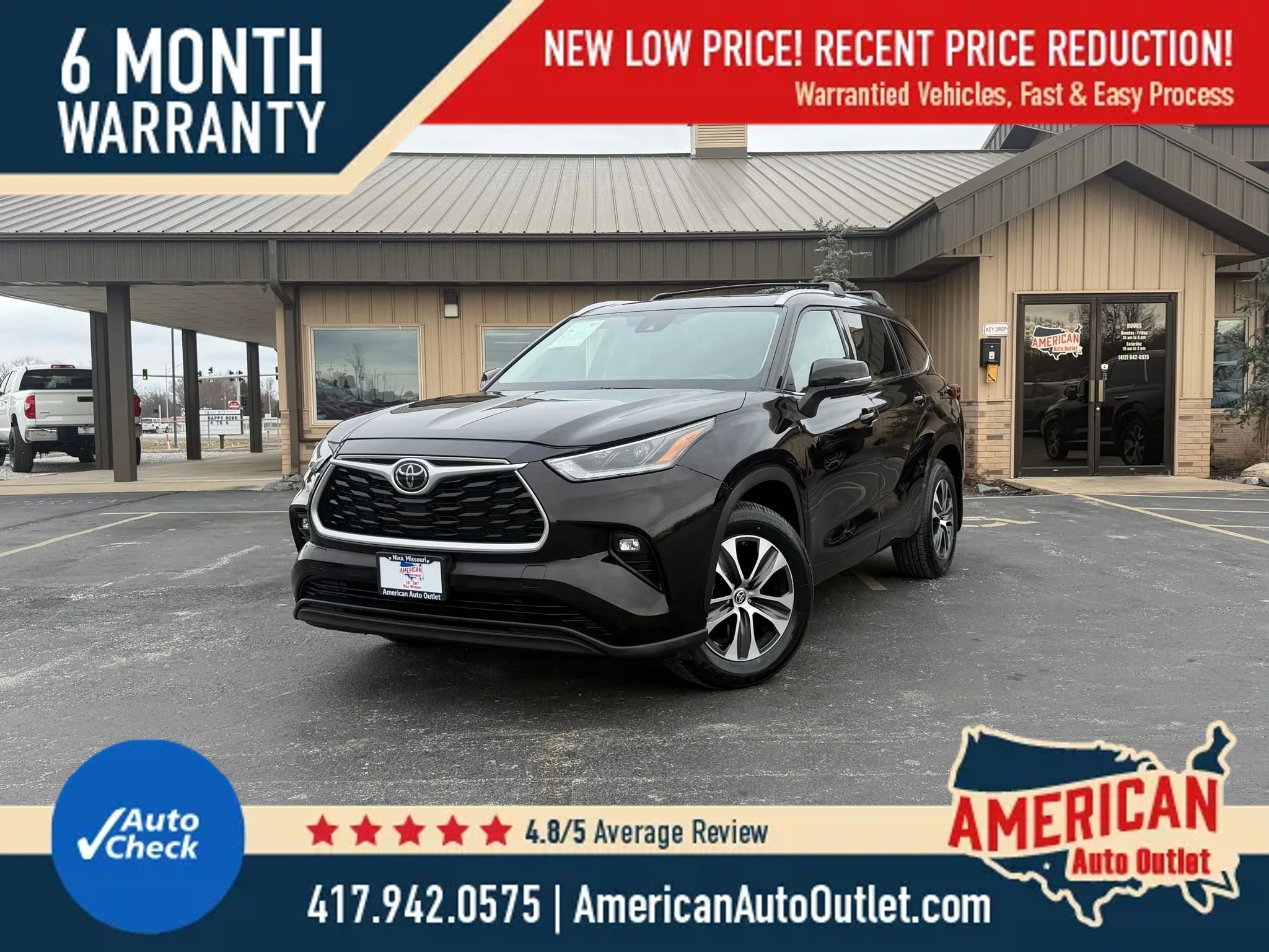 Used 2021 Toyota Highlander XLE image 2