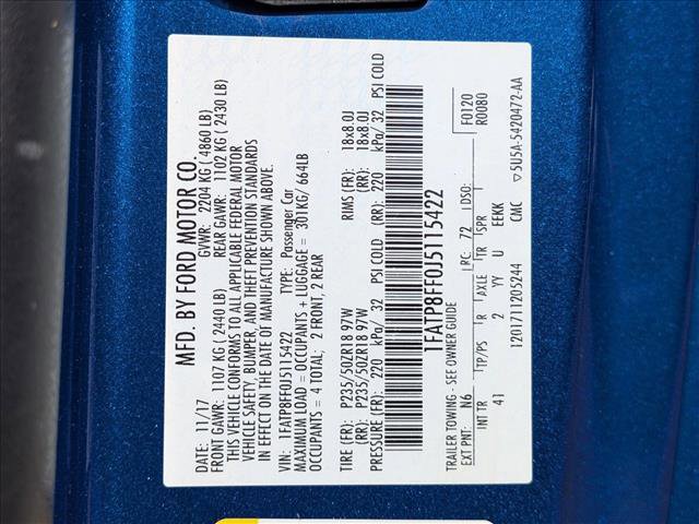 Used 2018 Ford Mustang GT Premium RWD image 20