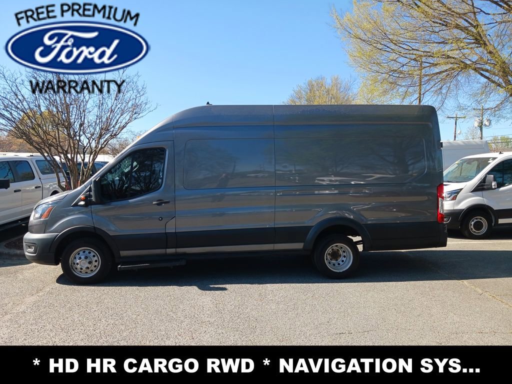 Used 2022 Ford Transit 350 148 High Roof Extended DRW RWD image 2