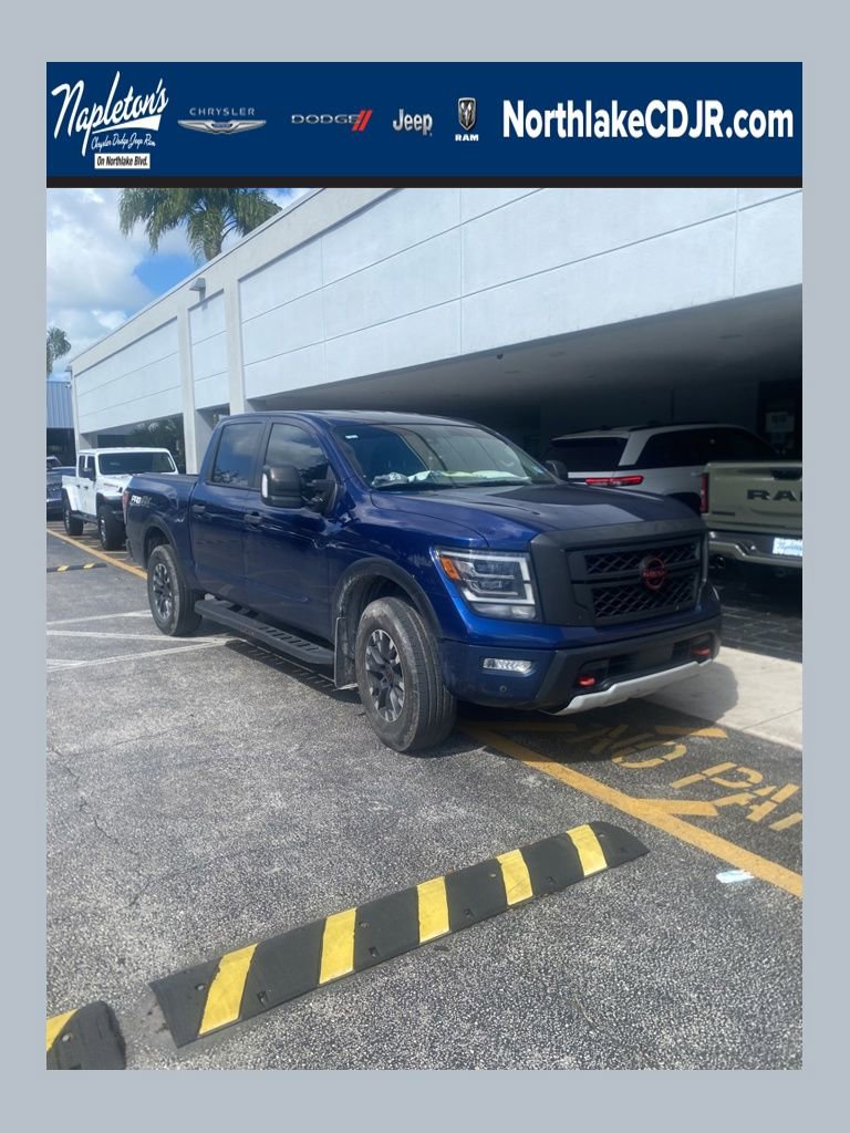 Used 2023 Nissan Titan PRO-4X w/ Pro-4x Convenience Package image 1