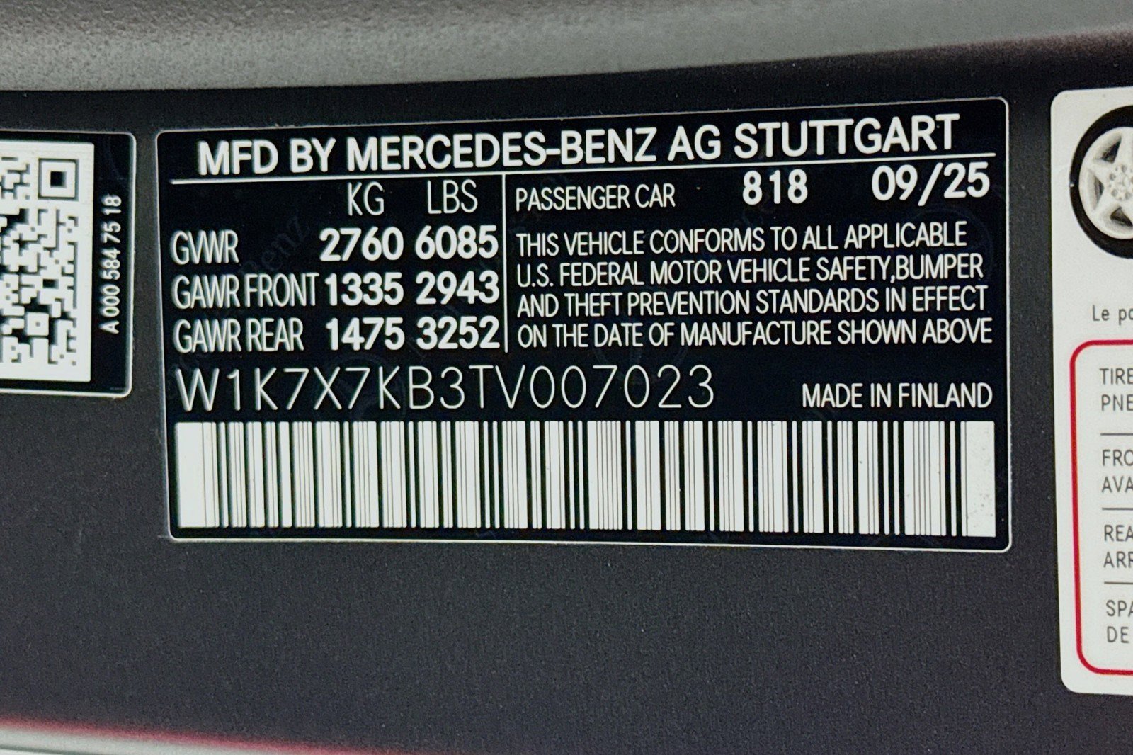 New 2026 Mercedes-Benz AMG GT 63 S image 23