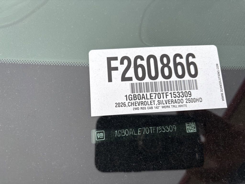 New 2026 Chevrolet Silverado 2500 W/T w/ WT Convenience Package image 28