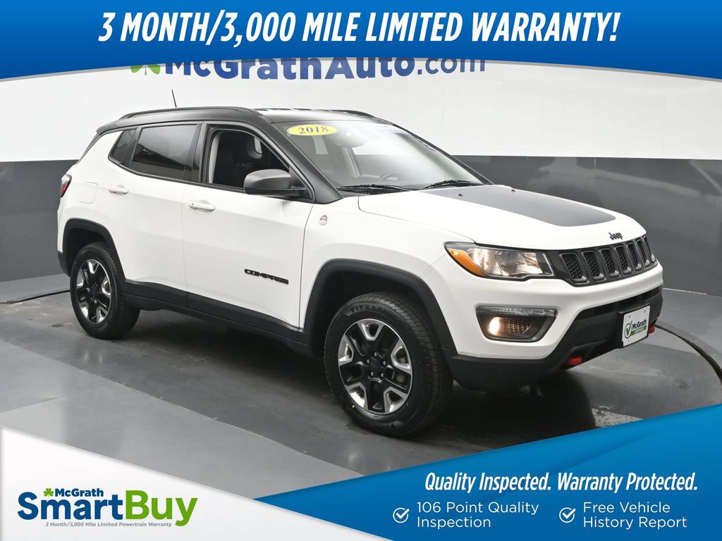 Used 2018 Jeep Compass Trailhawk w/ Leather Interior Group AWD/4WD image 1