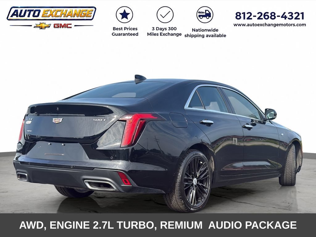 Used 2022 Cadillac CT4 Premium Luxury RWD image 3