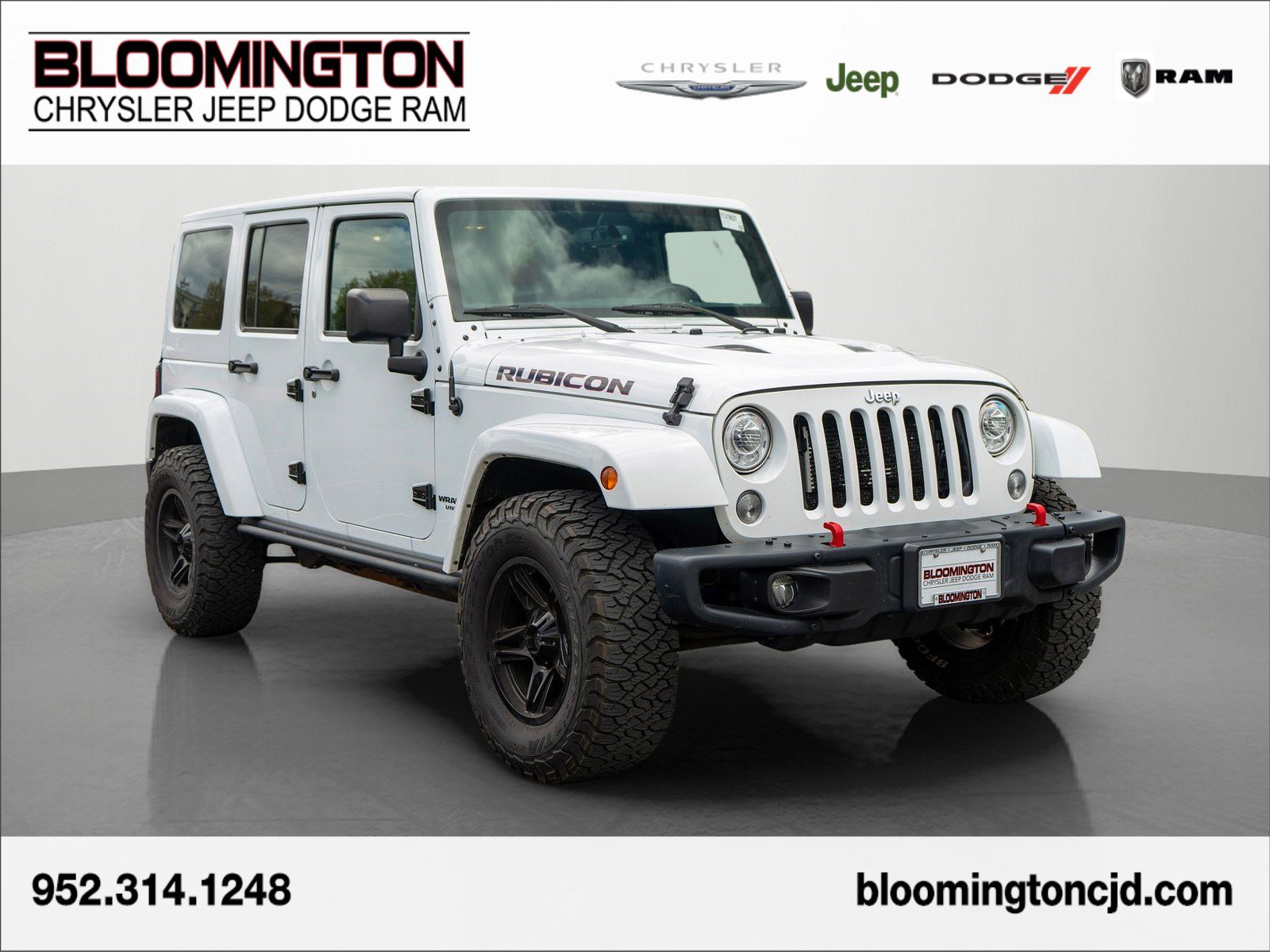 Used 2017 Jeep Wrangler Unlimited Rubicon AWD/4WD image 1