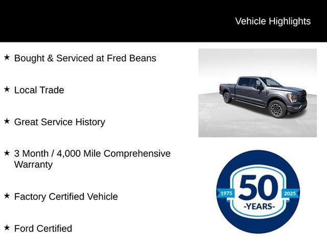 Certified 2022 Ford F150 XLT w/ Equipment Group 302A High AWD/4WD image 8