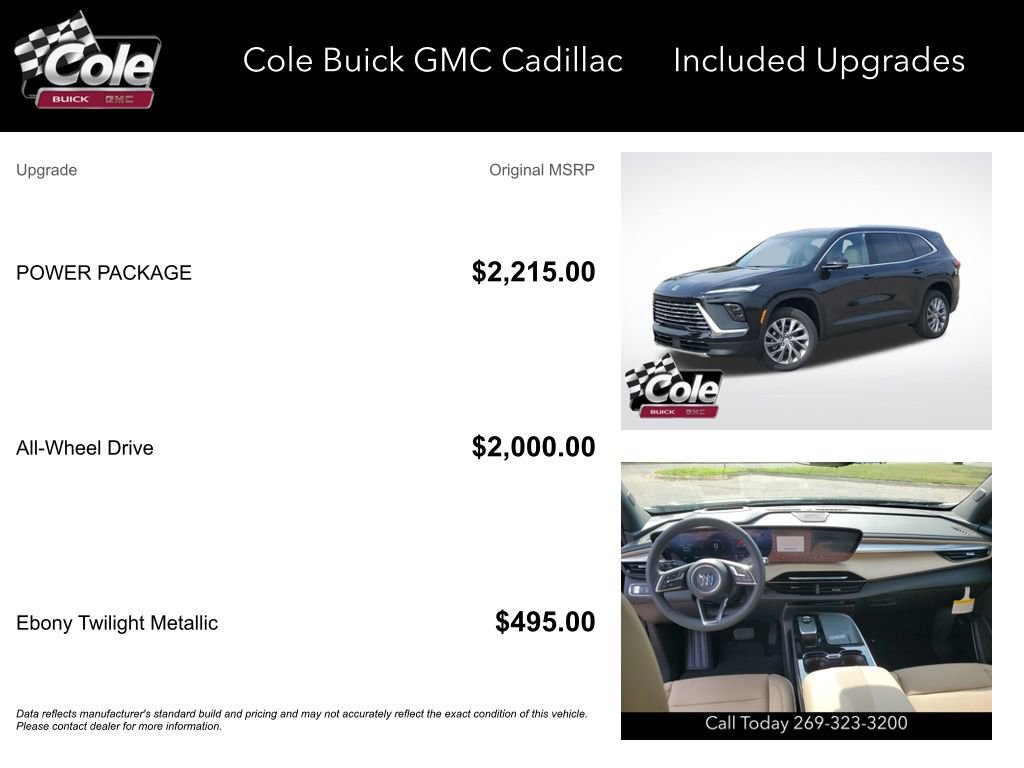 New 2026 Buick Enclave Preferred w/ Power Package image 3