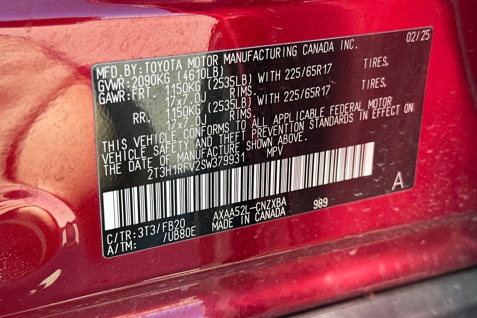 Used 2025 Toyota RAV4 LE image 29