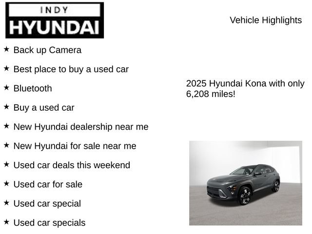 Certified 2025 Hyundai Kona SEL image 7