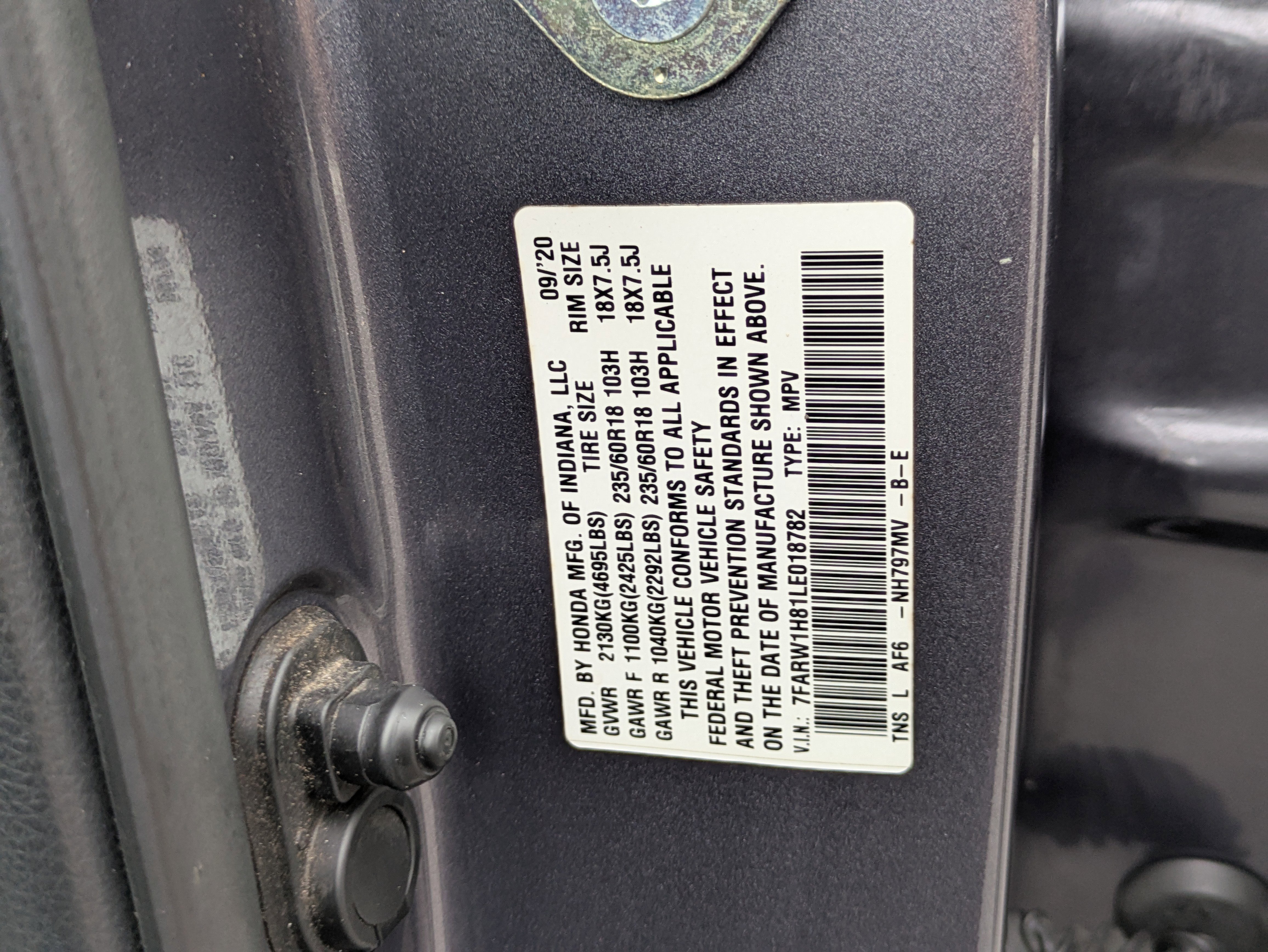 Certified 2020 Honda CR-V EX-L image 40