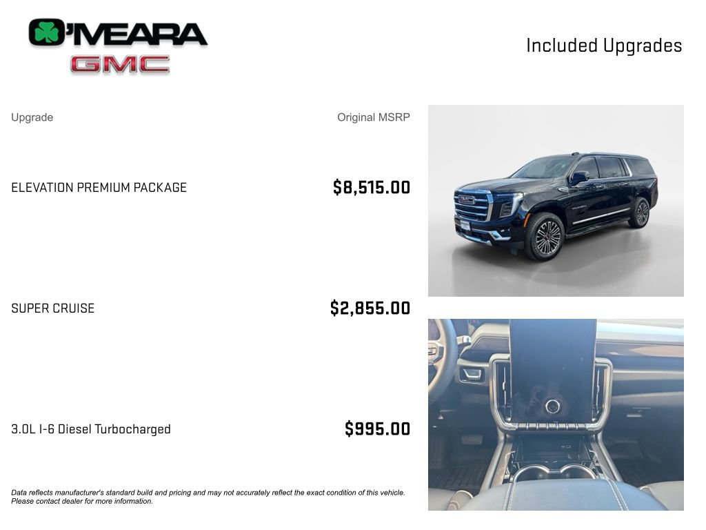 Used 2025 GMC Yukon XL Elevation w/ Elevation Premium Package image 4