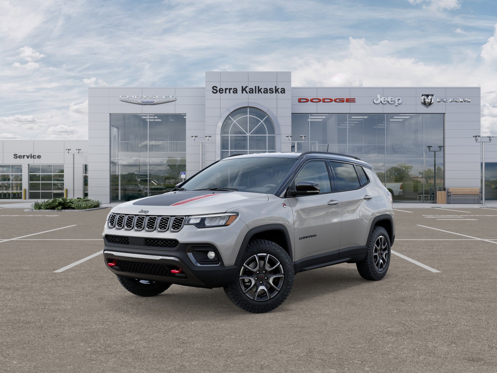 New 2026 Jeep Compass Trailhawk w/ Trailer Tow Group