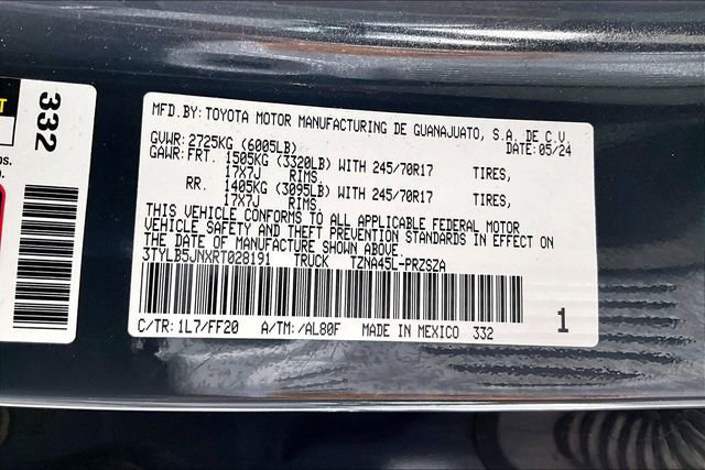 Used 2024 Toyota Tacoma SR5 AWD/4WD image 16