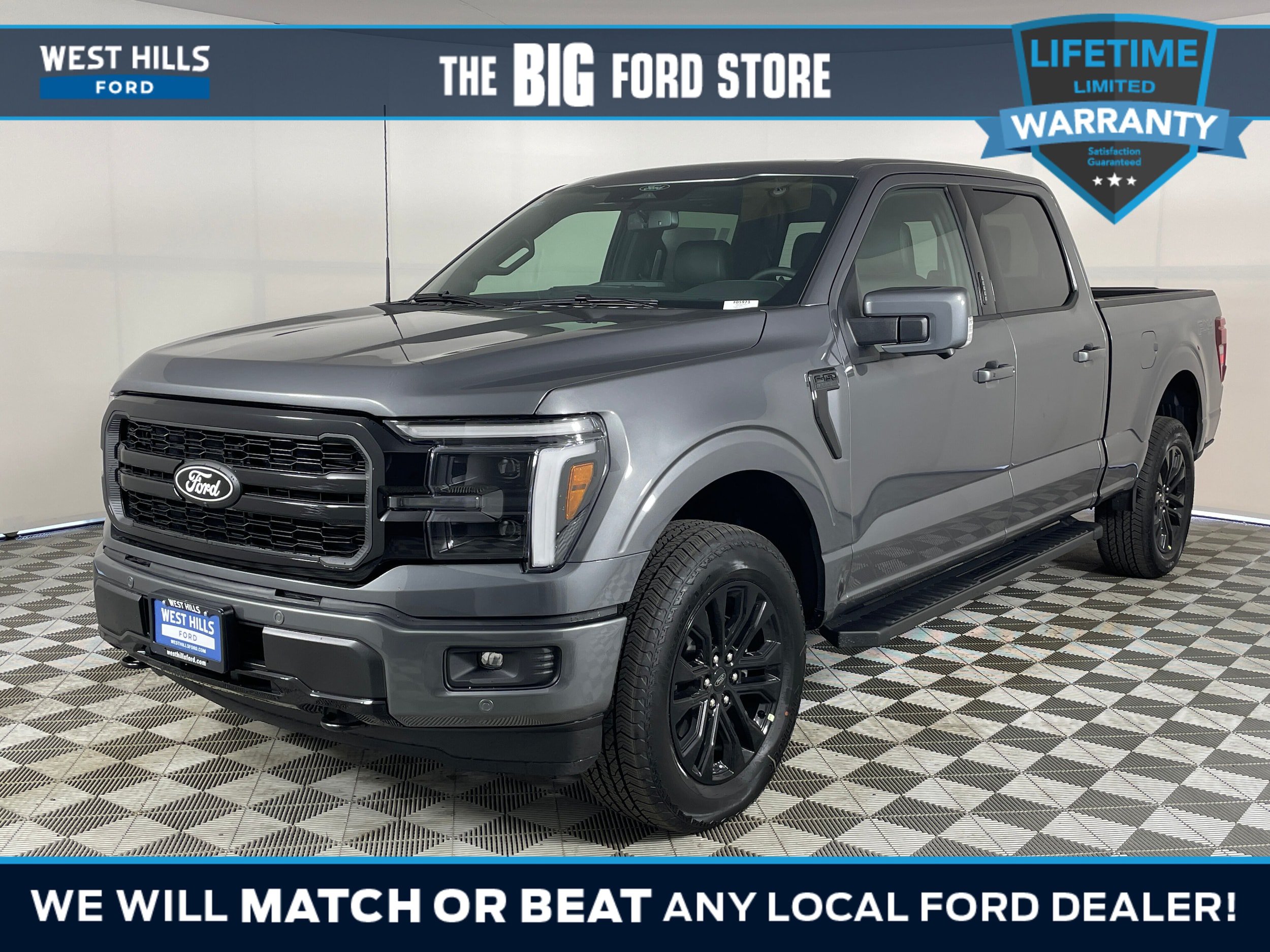 New 2026 Ford F150 Lariat w/ Equipment Group 501A Mid