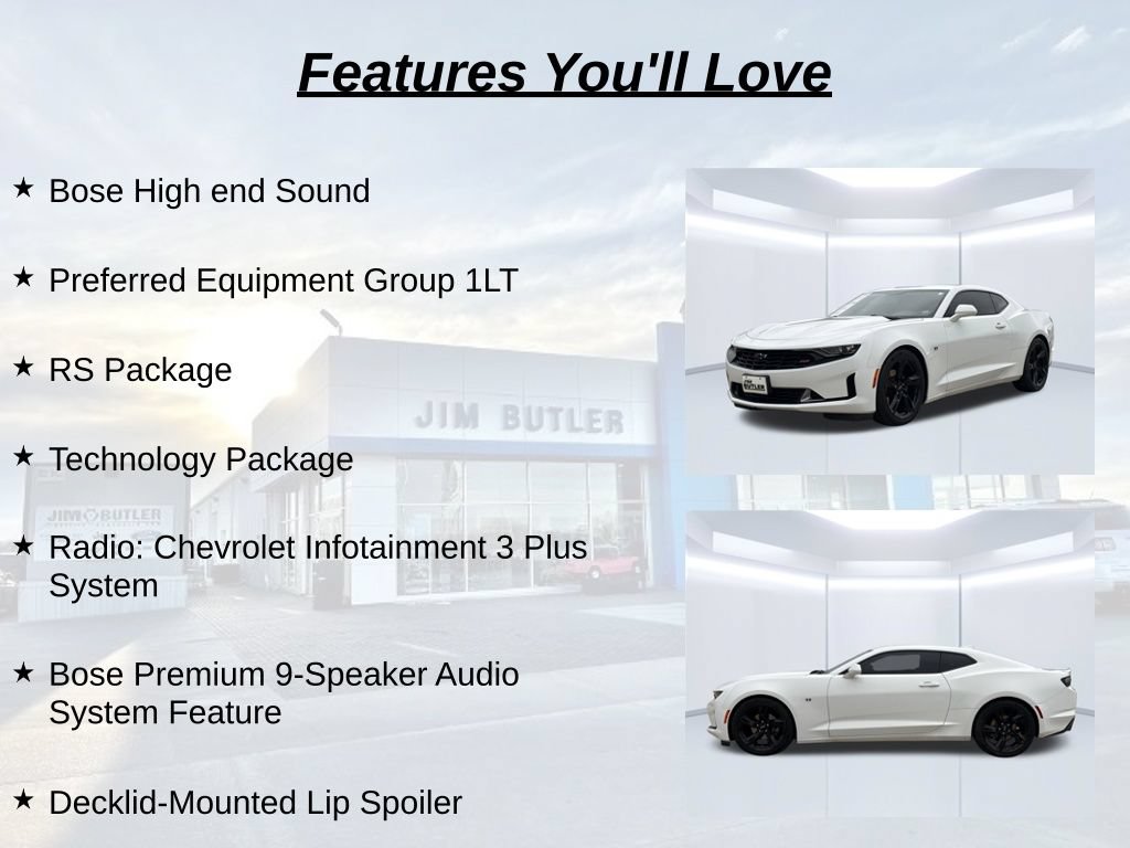 Used 2020 Chevrolet Camaro LT w/ RS Package RWD image 16