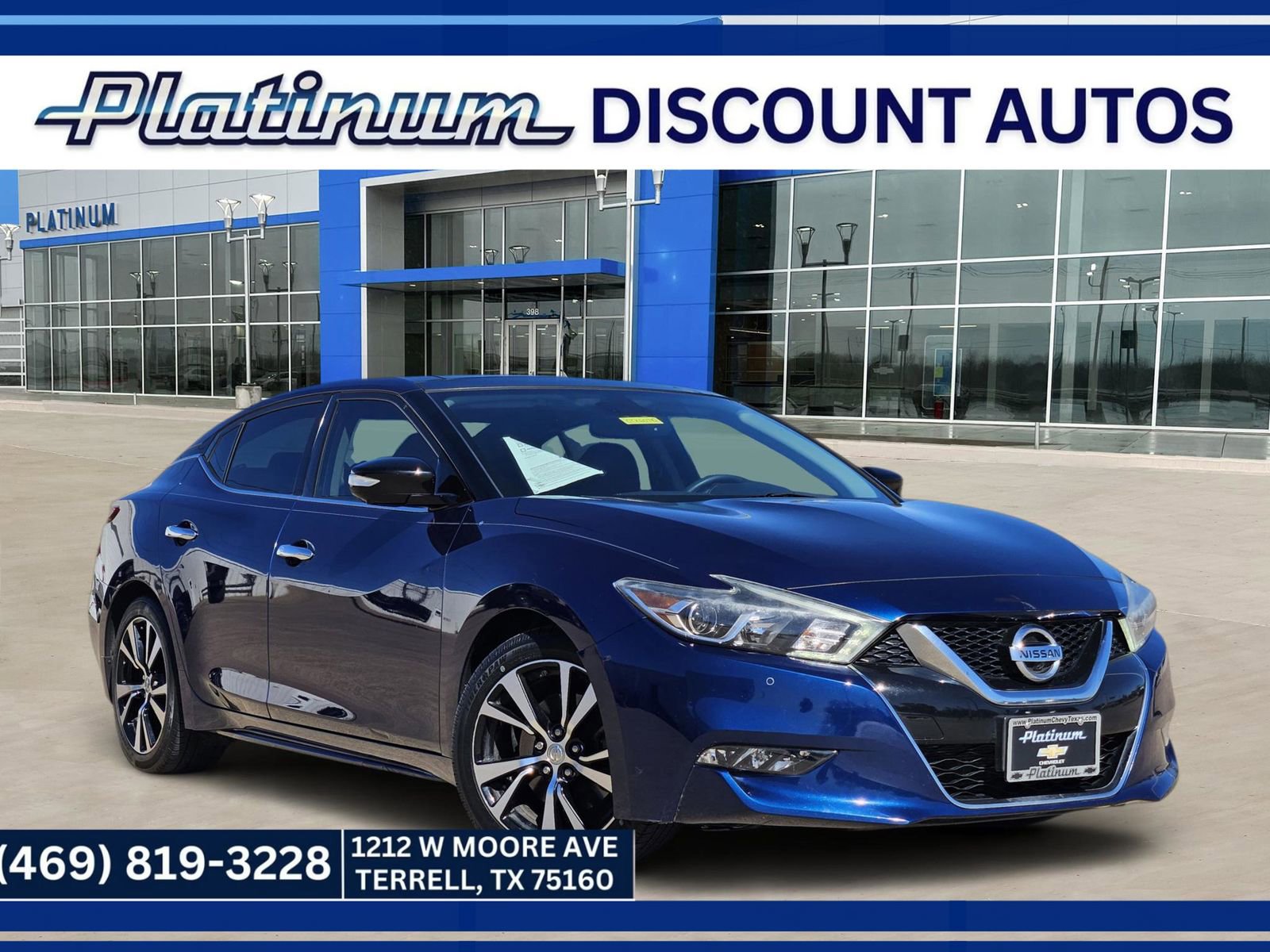 Used 2018 Nissan Maxima Platinum