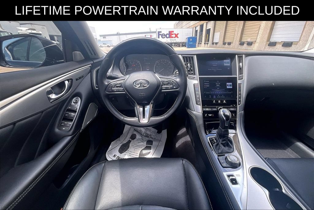 Certified 2023 INFINITI Q50 Luxe w/ Cargo Package RWD image 6