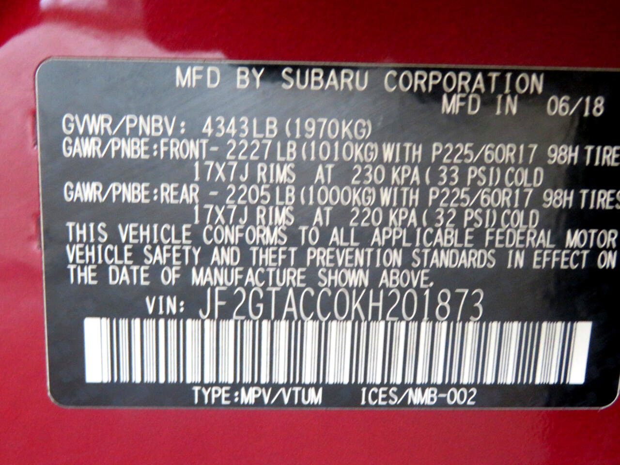 Used 2019 Subaru Crosstrek 2.0i Premium AWD/4WD image 68