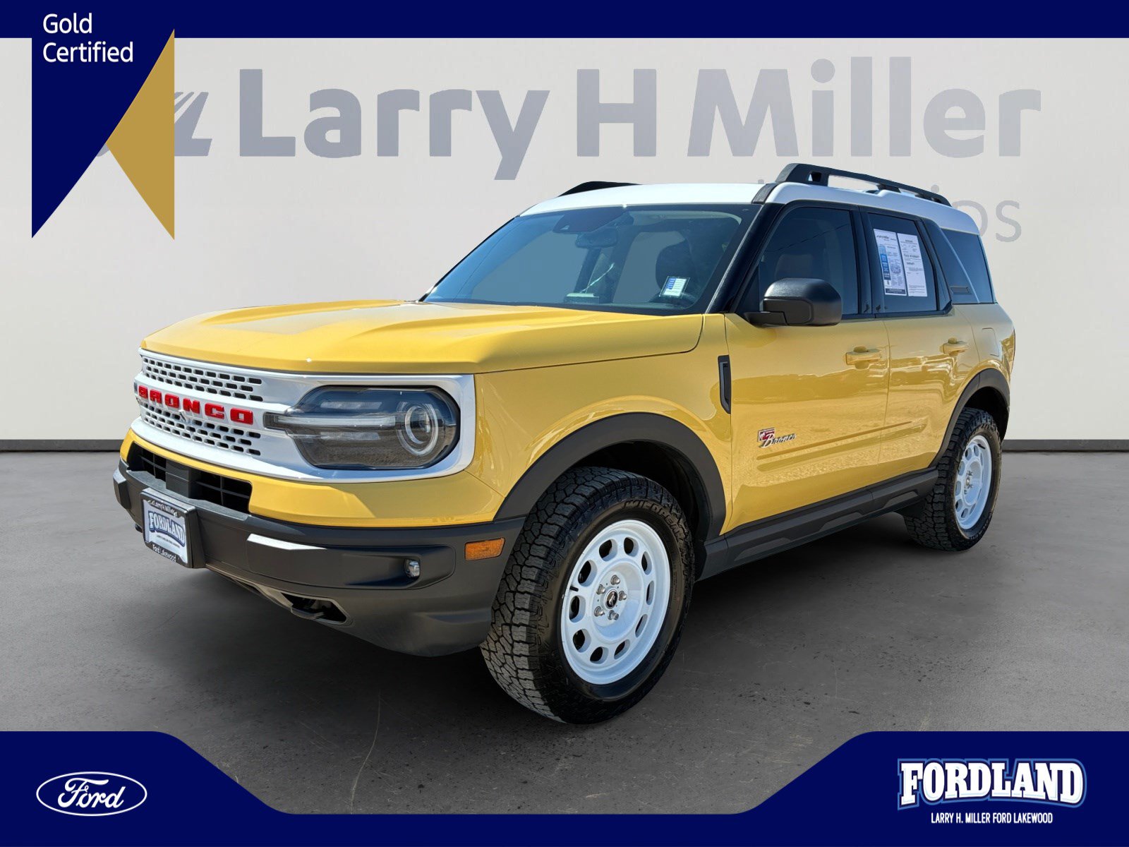 Certified 2023 Ford Bronco Sport Heritage Limited AWD/4WD image 1