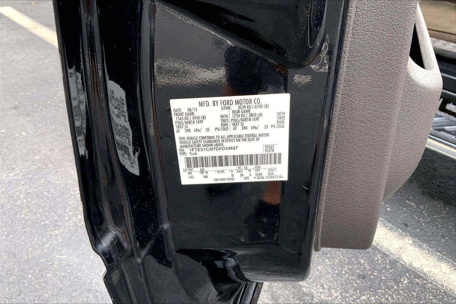 Used 2013 Ford F150 XLT w/ XLT Chrome Pkg RWD image 26