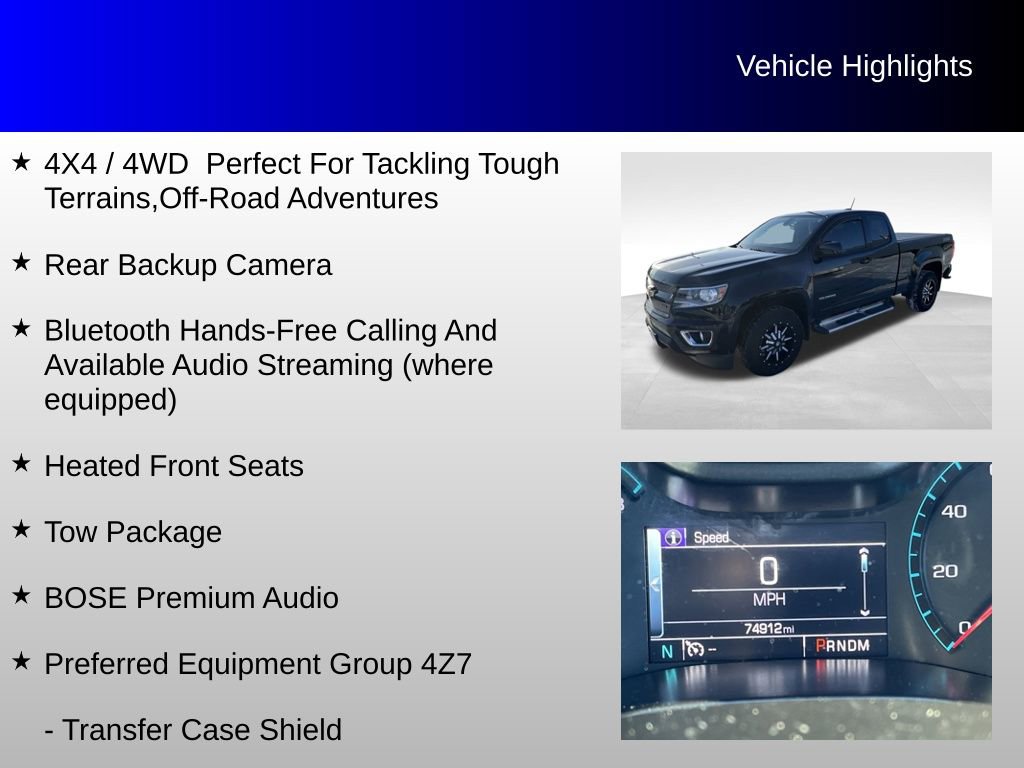 Used 2016 Chevrolet Colorado Z71 image 4