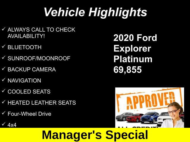 Used 2020 Ford Explorer Platinum w/ Premium Technology Package AWD/4WD image 10