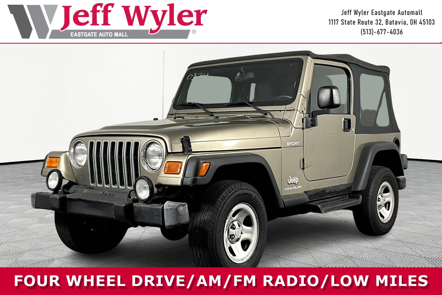 Used 2003 Jeep Wrangler Sport