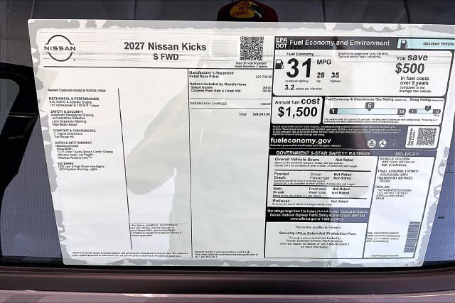 New 2027 Nissan Kicks S FWD image 39