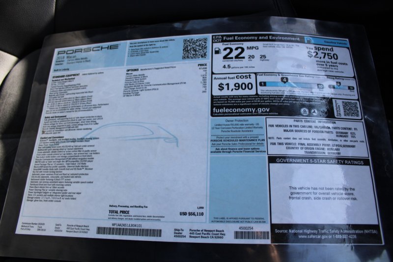 Used 2018 Porsche Macan image 10