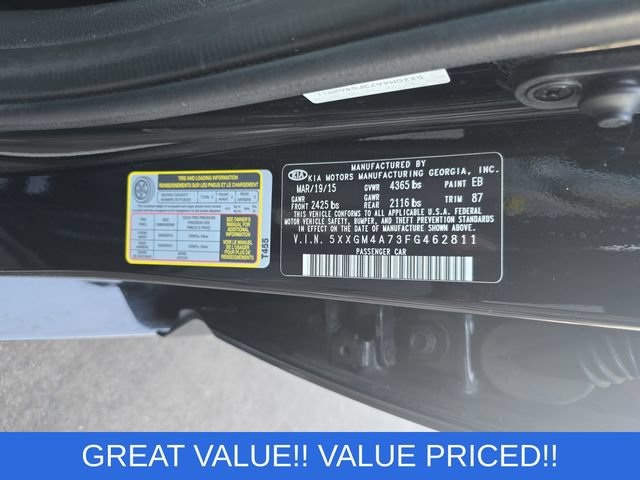 Used 2015 Kia Optima LX FWD image 26