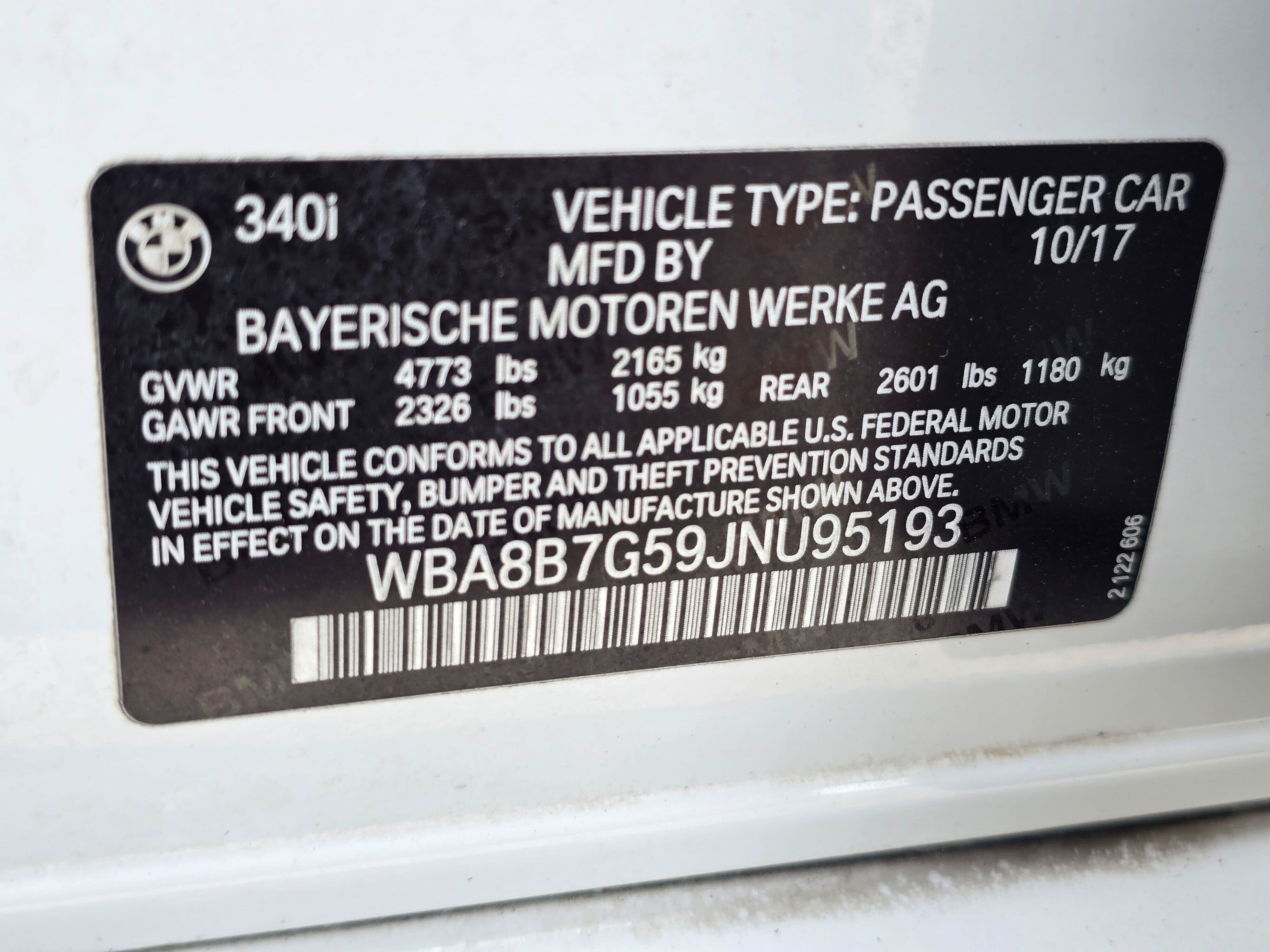 Used 2018 BMW 340i xDrive Sedan AWD/4WD image 31