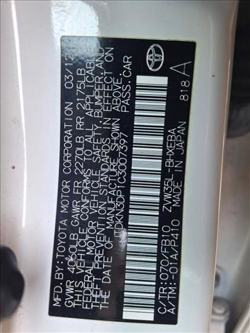 Used 2012 Toyota Prius Prime Plug-In Hybrid image 23